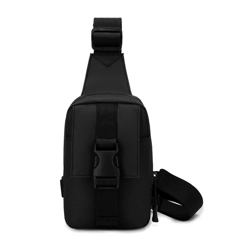 

Fashion Men Shoulder Bags Man Belt Pouch Crossbody Chest Bags Phone Pocket Travel Shoulder Bags Messenger Bags For Male
