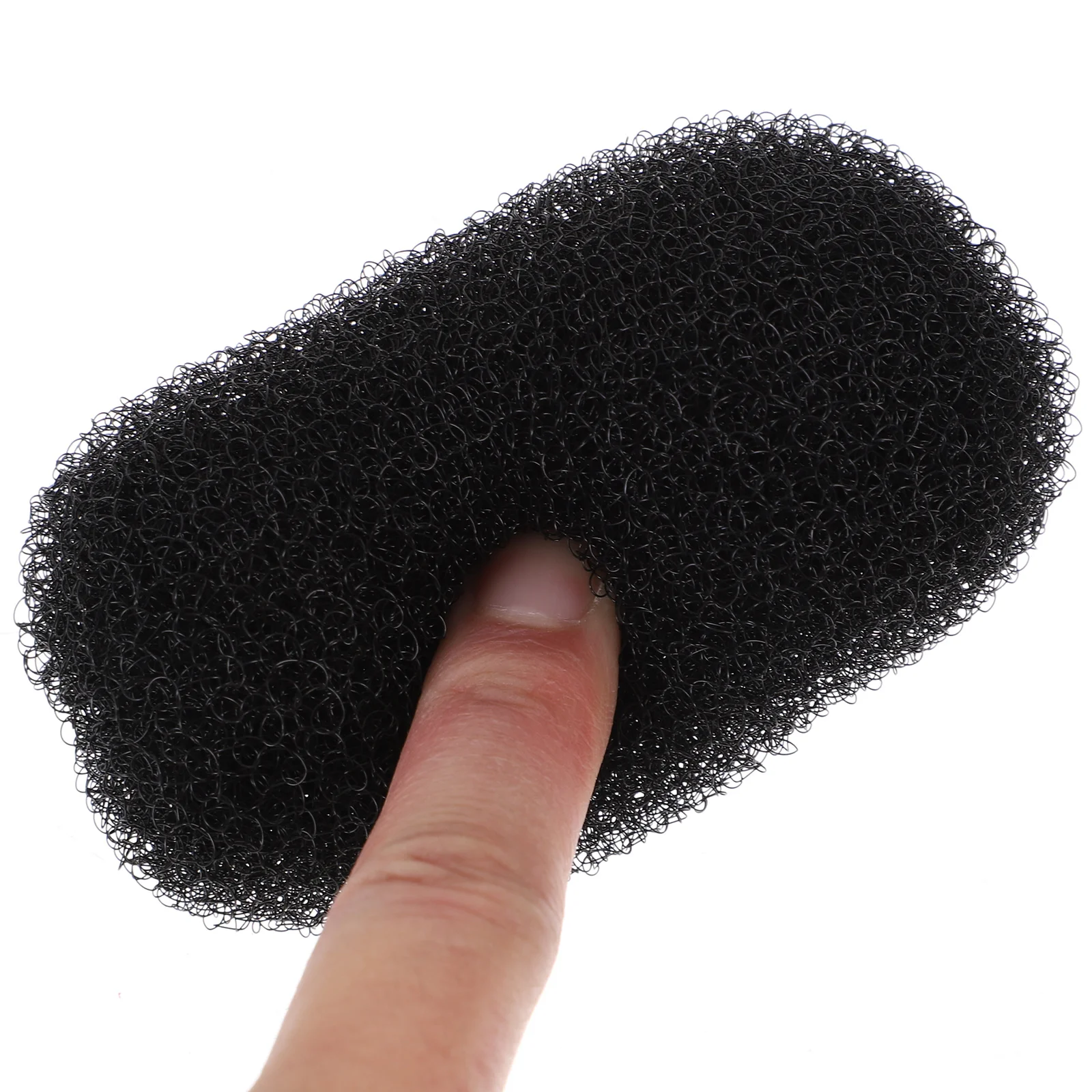 6 Pcs Booster Clips Volume Padding Bump Up Tools Styling Nylon Silk Pads Volumizing Accessories Black 2 Each Hair
