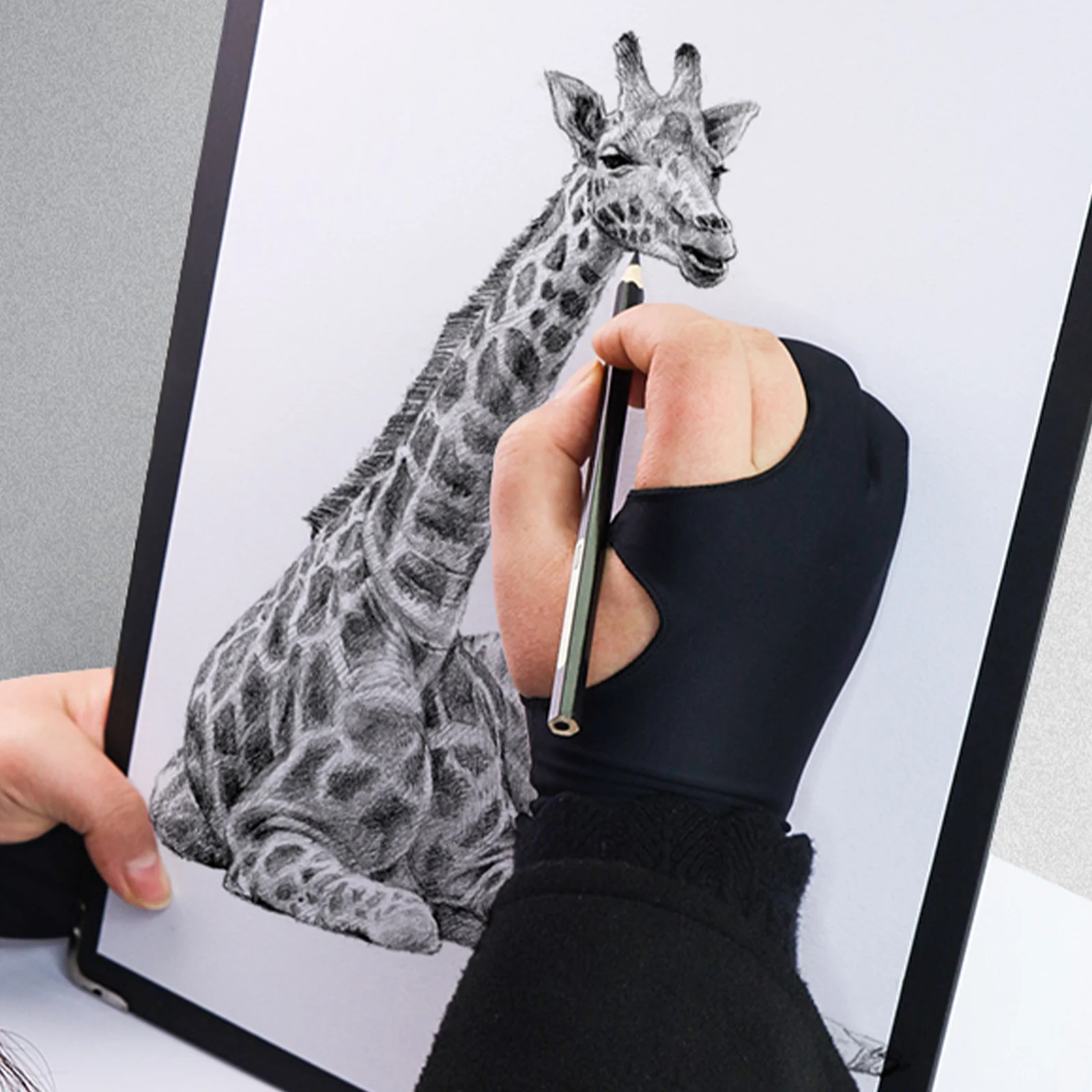 

Painting Gloves Tablet Artist for Drawing Graphics Sketch Reducing Friction Anti-Fouling