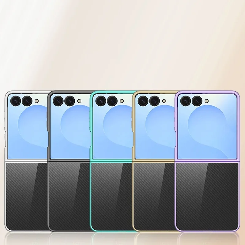 Electroplated Transparent Shockproof Phone Case - Hard PC Cover
