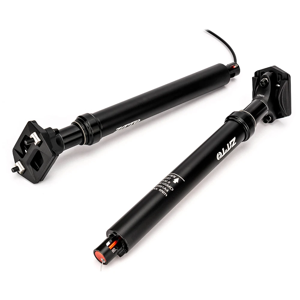 

MTB Internal Routing Dropper Seatpost Bicycle Wire Remote Control Adjustable Suspension Seat Post Tube 30.9/31.6mm Travel 100mm