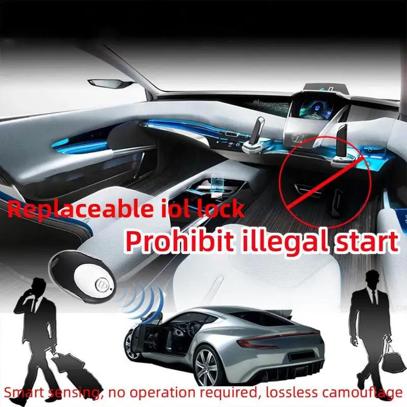DC12V New Car Immobilizer Anti-theft Effective Mini Auto Security System For Car Switch Relay Easy To Install Car Oil Pump Relay