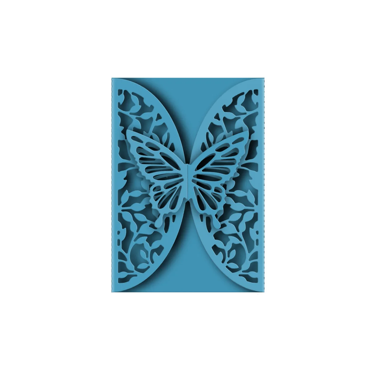 Fustelle in metallo a forma di farfalla a forma di fiore, per realizzare biglietti, goffratura, album fai da te e decorazioni artigianali