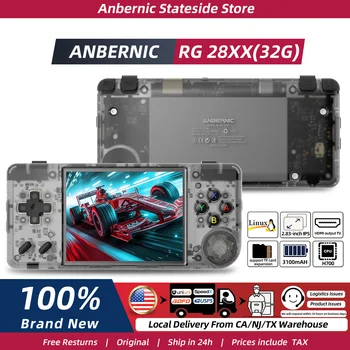 ANBERNIC RG28XX Handheld Game Console 2.83'' IPS Screen Video Output Portable Video Player Ebook Reader Player Gifts Mini 1