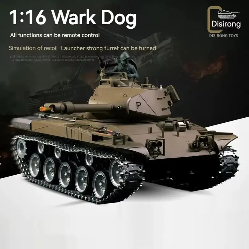 Metal Remote Controlled World War II Military Tank Model Toy