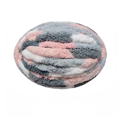 Luxurious Multicolor Chenille Chunky Yarn - Soft & Warm (23 cat)