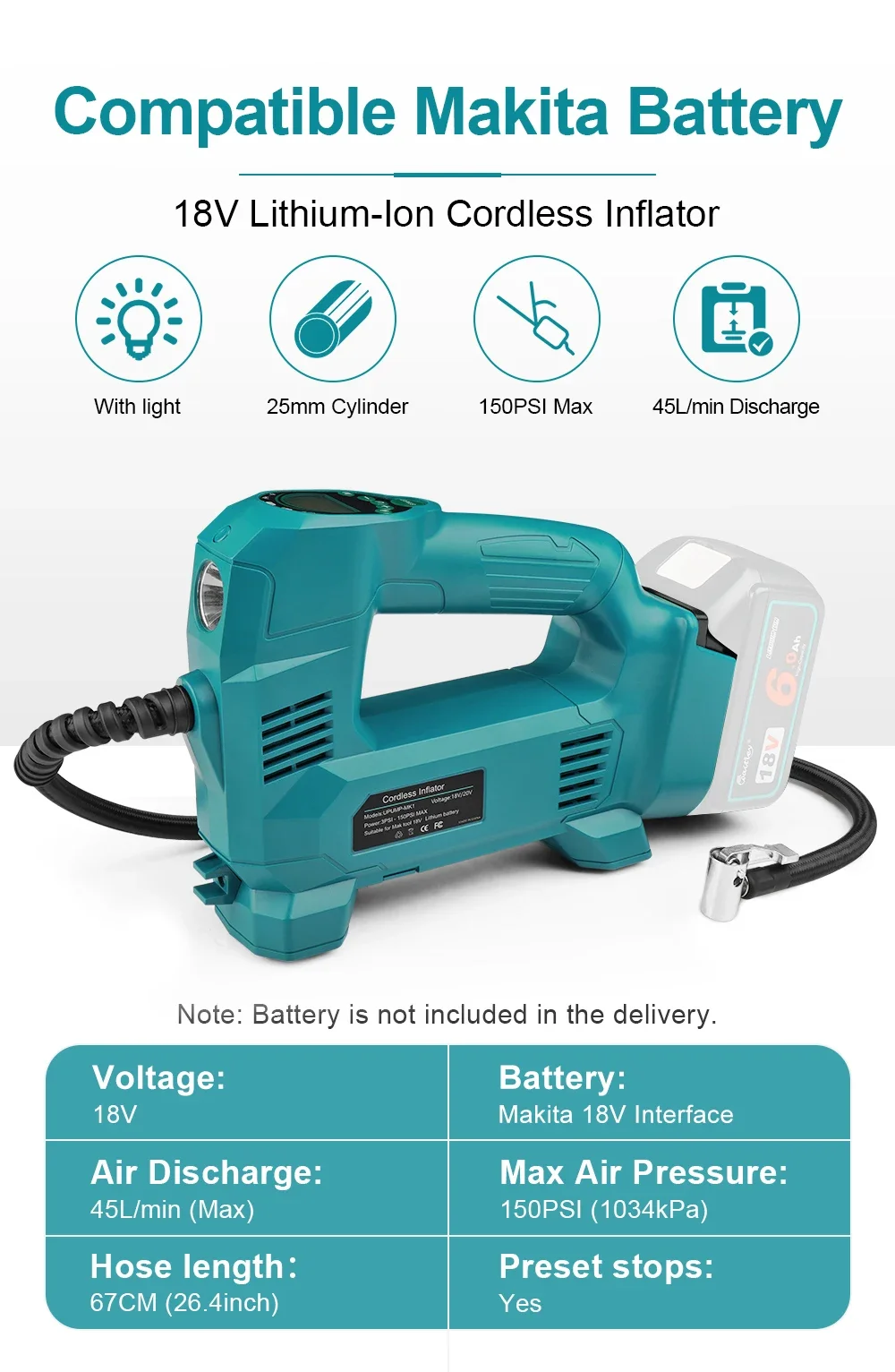 Air compressor portable air inflator for Car tyre / motorcycle/ bicycle/ Outdoor