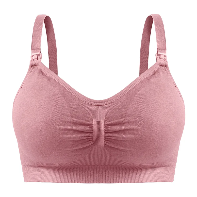 Nursing Bra Maternity Clothes For Pregnant Women Pregnancy Maternity Bra Breastfeeding Lactation Maternal Underwear Things Bras 2