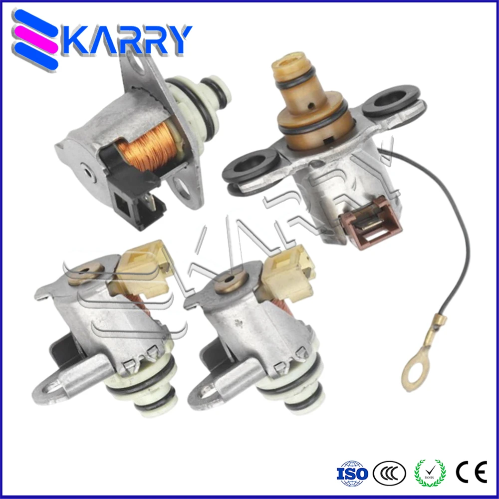 

4pcs JF402E JF405E G6T46571 45663-02700 Automatic Transmission Solenoid Valve Set For Suzuki/Chevrolet