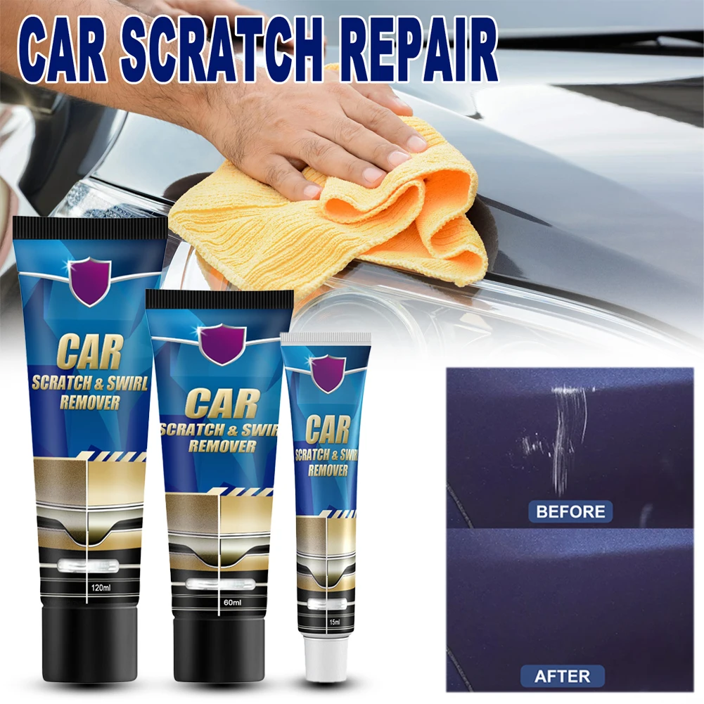 1560120mlCarRepairPaintPasteScratchRemoverKitsScratchTouch