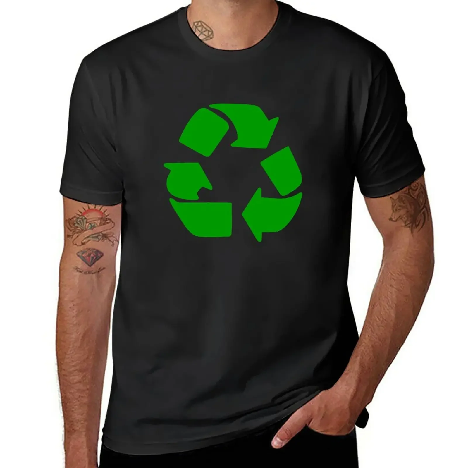 

Recycle T-Shirt aesthetic clothes sports fans mens t shirts