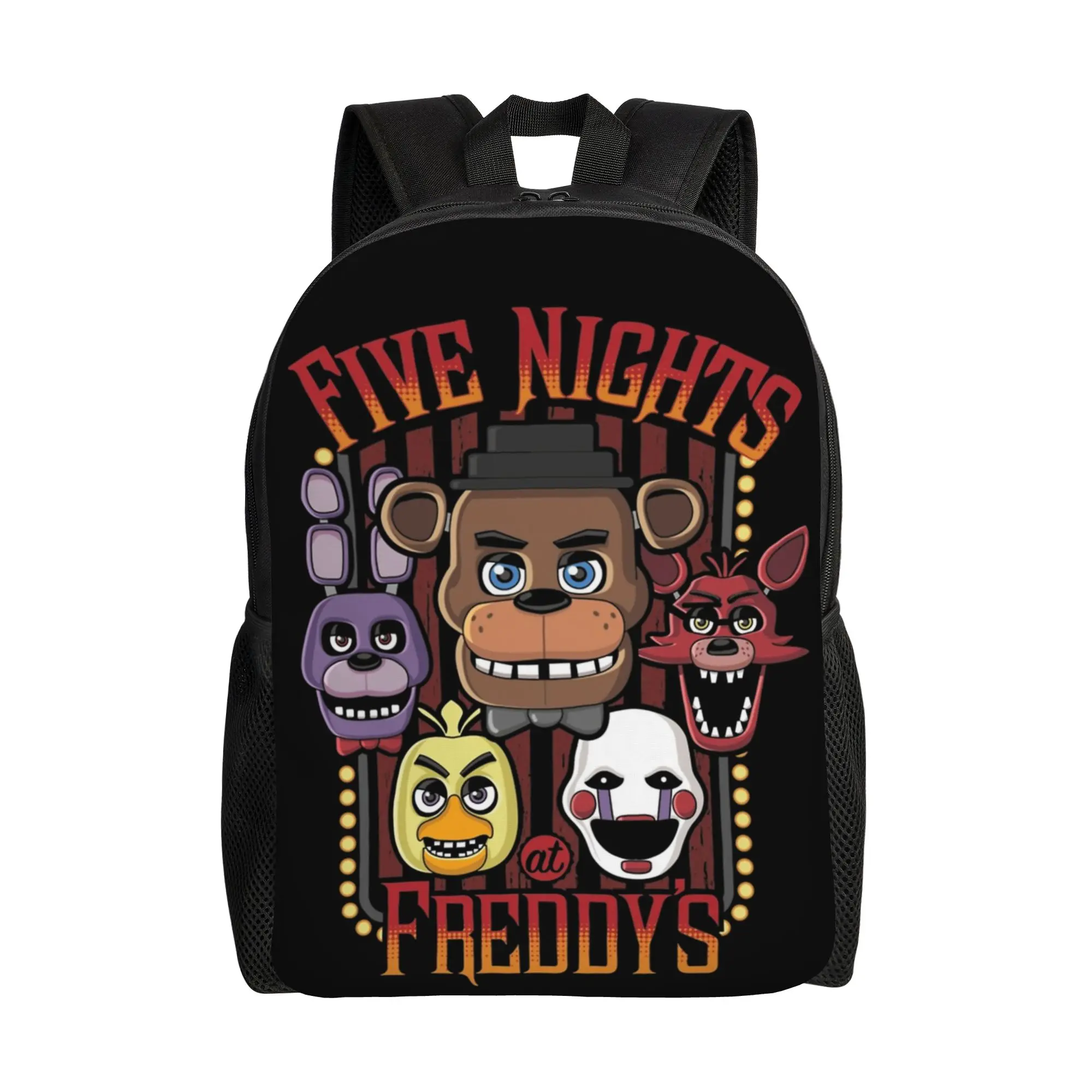 Foxy FNAF It's Me Cool Backpack - Stylish Canvas Daypack for School, Travel & Adventure