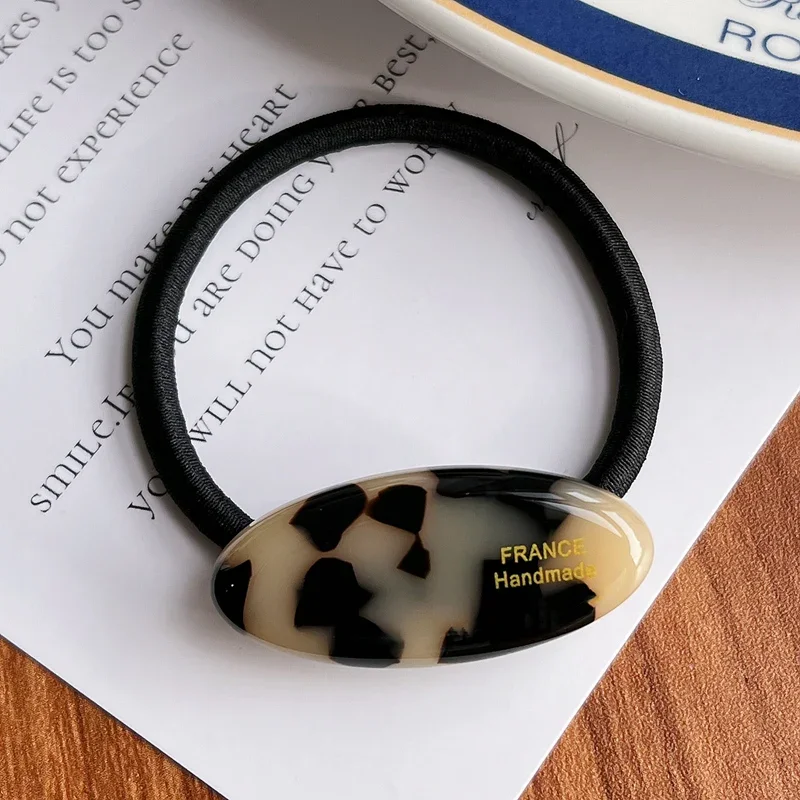 קוריאני צרפתי צבעוני חבל שיער אובלי קטן חבל שיער מרמר צרפתי