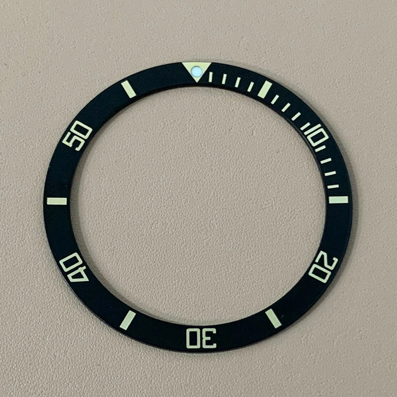 39mm Flat Watch Bezel Insert - Premium Diving Watch Accessory