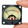 VU Level Meter TR-35 500 VU Meter Panel Mechanical Pointer Type Audio Level Meter White LED 2.8-3.8V 20MA 6