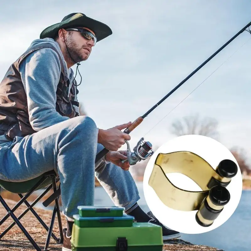 Fishing Rod Storage Clip Clamps Rod Holder Rack Organizers Wall Mounted Fishing Holder Storage Rack Clip