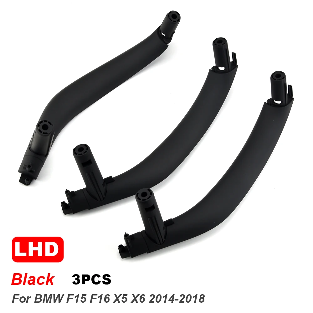 BMW X5 X6 F15 F16 2014-2018 51417292243 51417292244 용 자동차 좌우 내부 도어 내부 ABS 풀 핸들 트림 커버