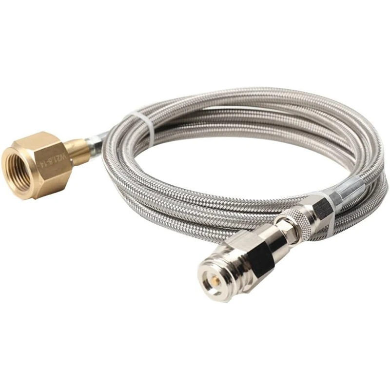 

Адаптер CO2 шланг высокого давления для Grohe Blue Home, карбонаторы для воды, Прочный переносной шланг CO2 1,5 м