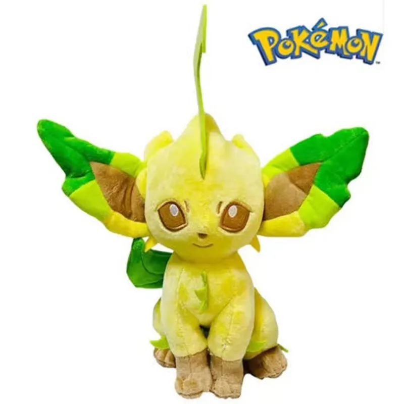 

Оригинальные аниме игры Pokemon Leafeon мягкая плюшевая игрушка кукла подарок для ребенка
