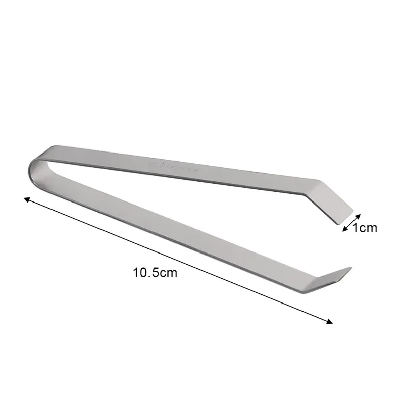 Stainless Steel Fish Bone Tweezers Chicken Feather Puller Remover Tongs Seafood Salmon Bone Clamp Kitchen Gadgets Tools 5/1pcs