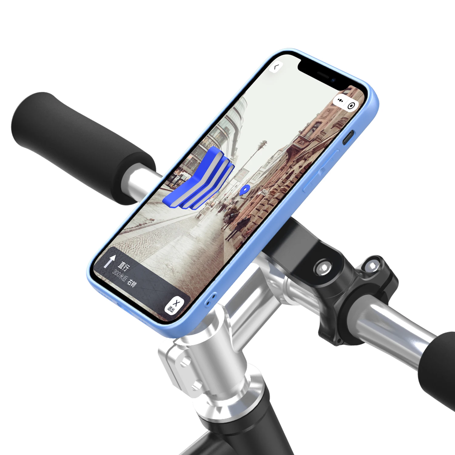 Fahrrad-Handyhalterung, Magnetische Handyhalterung, Motorrad-Handyhalterung, Mountainbike-Vorbau-Handyhalterung, für Verschiedene Telefonmodelle – Detail 3