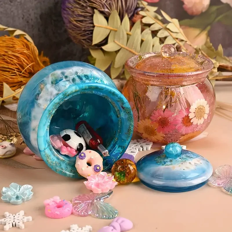 Stampo In Silicone Per Bottiglie Di Resina - Con 5 Tappi In Sughero, Per DIY E Decorazioni - Foto 11