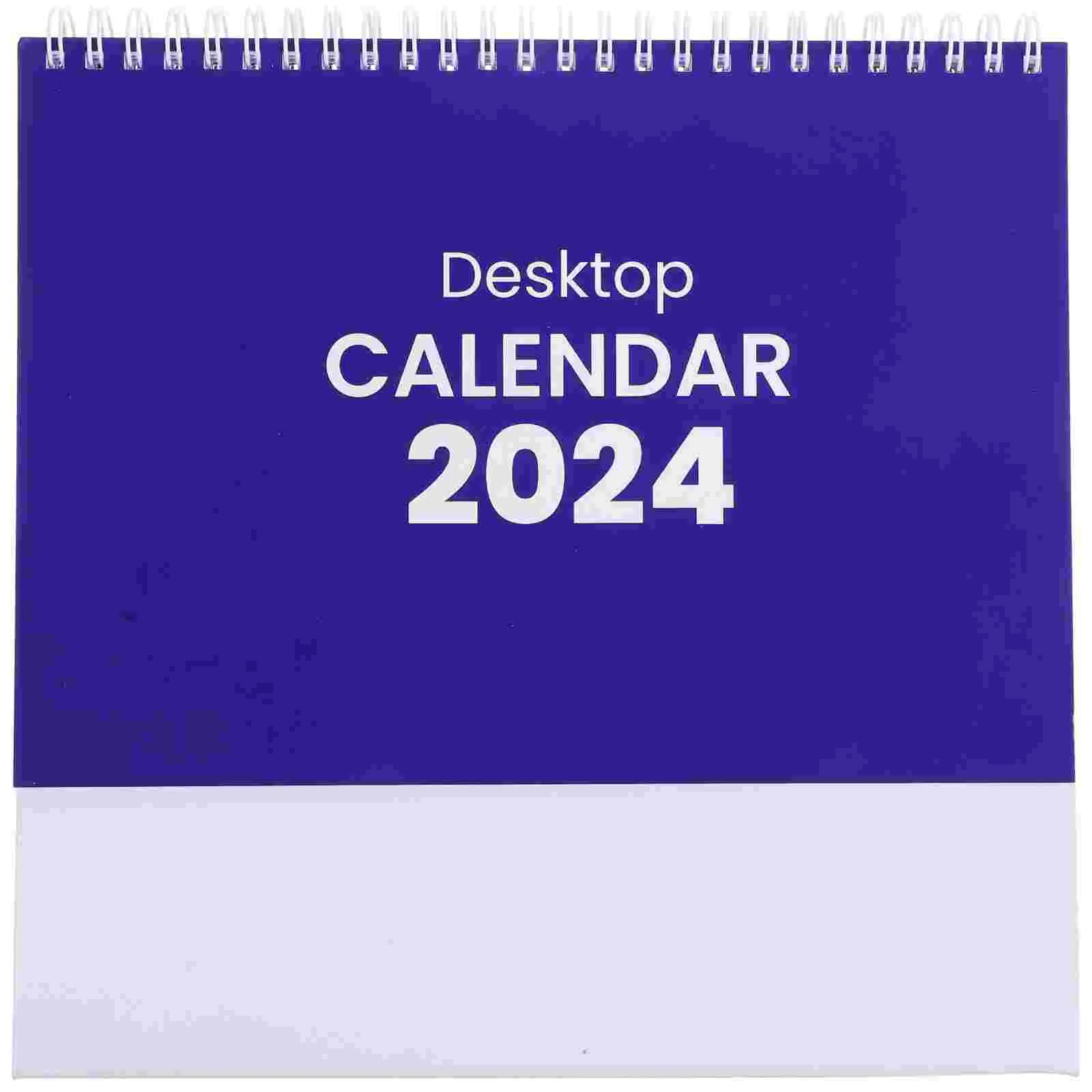 Office Desk Calendar Daily Use Calendar Household Monthly Standing Calendar Decorative for Planner Schedule Office Supplies