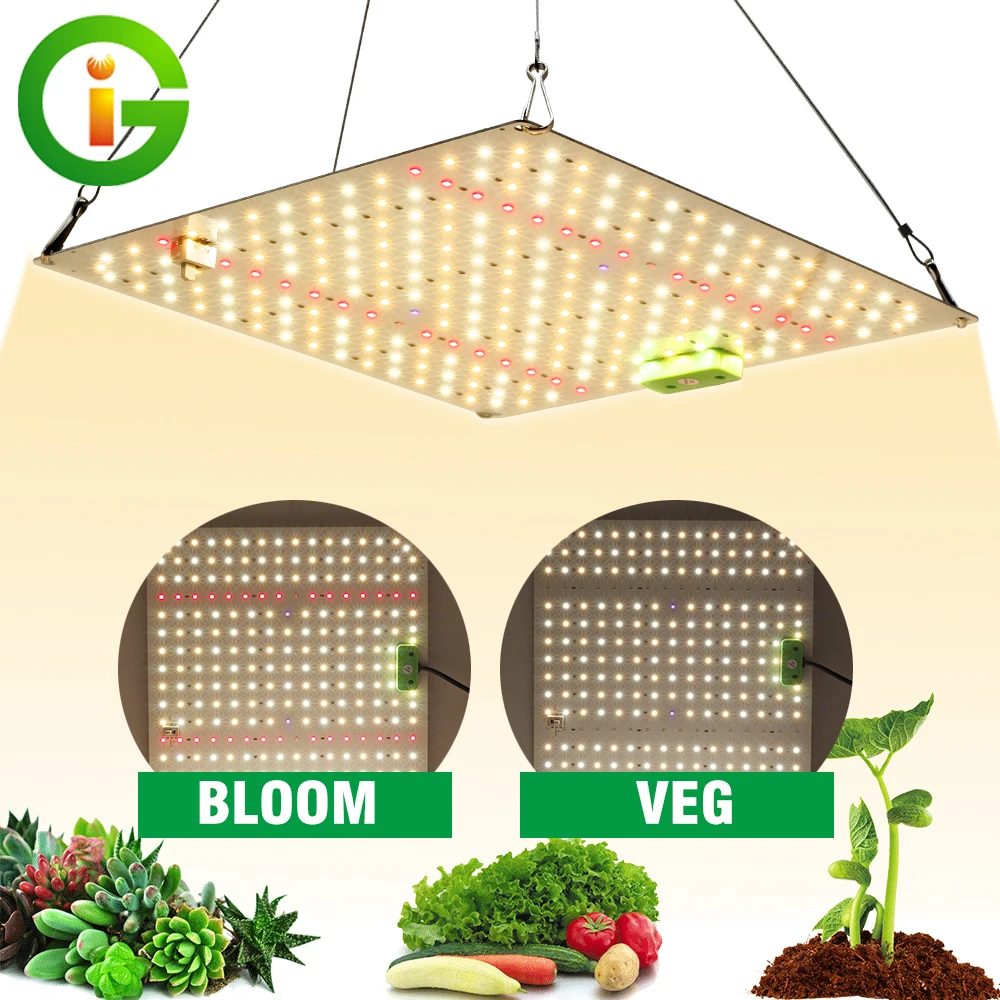 

LED Grow Light Samsung LEDs Full Spectrum Sunlike Quantum Phyto Lamp for Indoor Plants Flowers Greenhouse Seedlings Growth Light