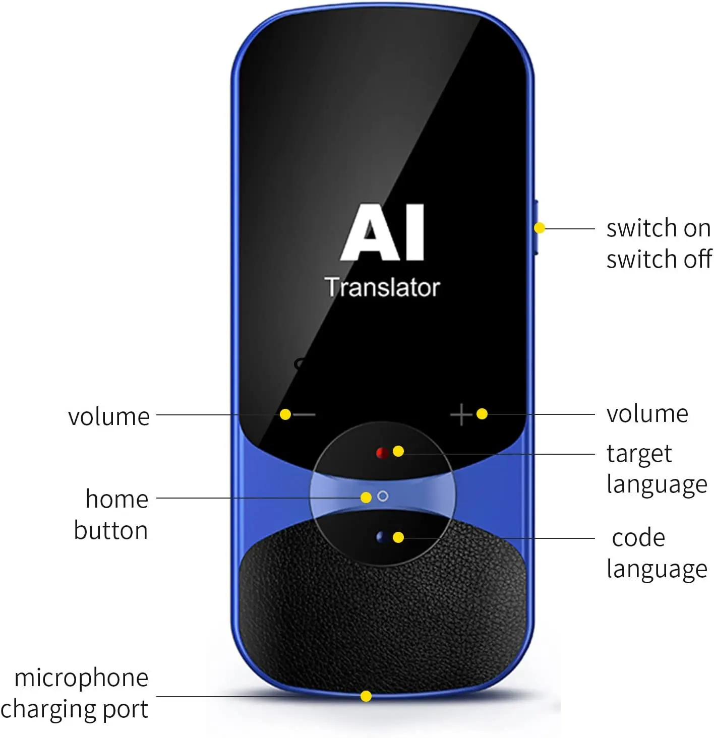 New Smart Translator 106 Languages Photo Translate Instant Voice Translator Portable Languages Translation Without Internet