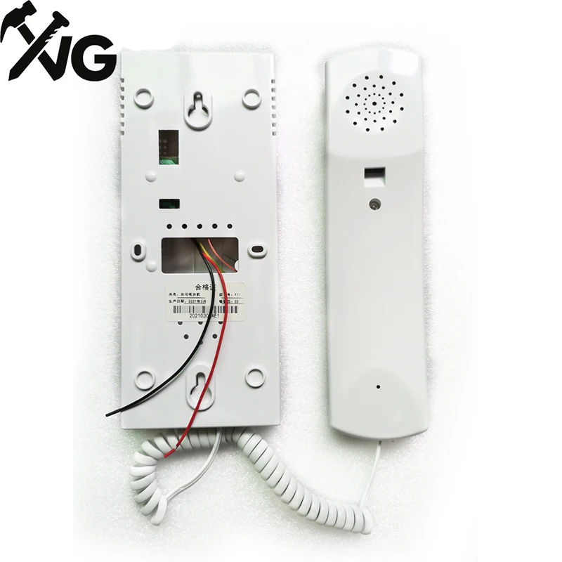 Top quality apartments intercom system home security audio door phone indoor unit Phone Intercom Doorbell System - 5
