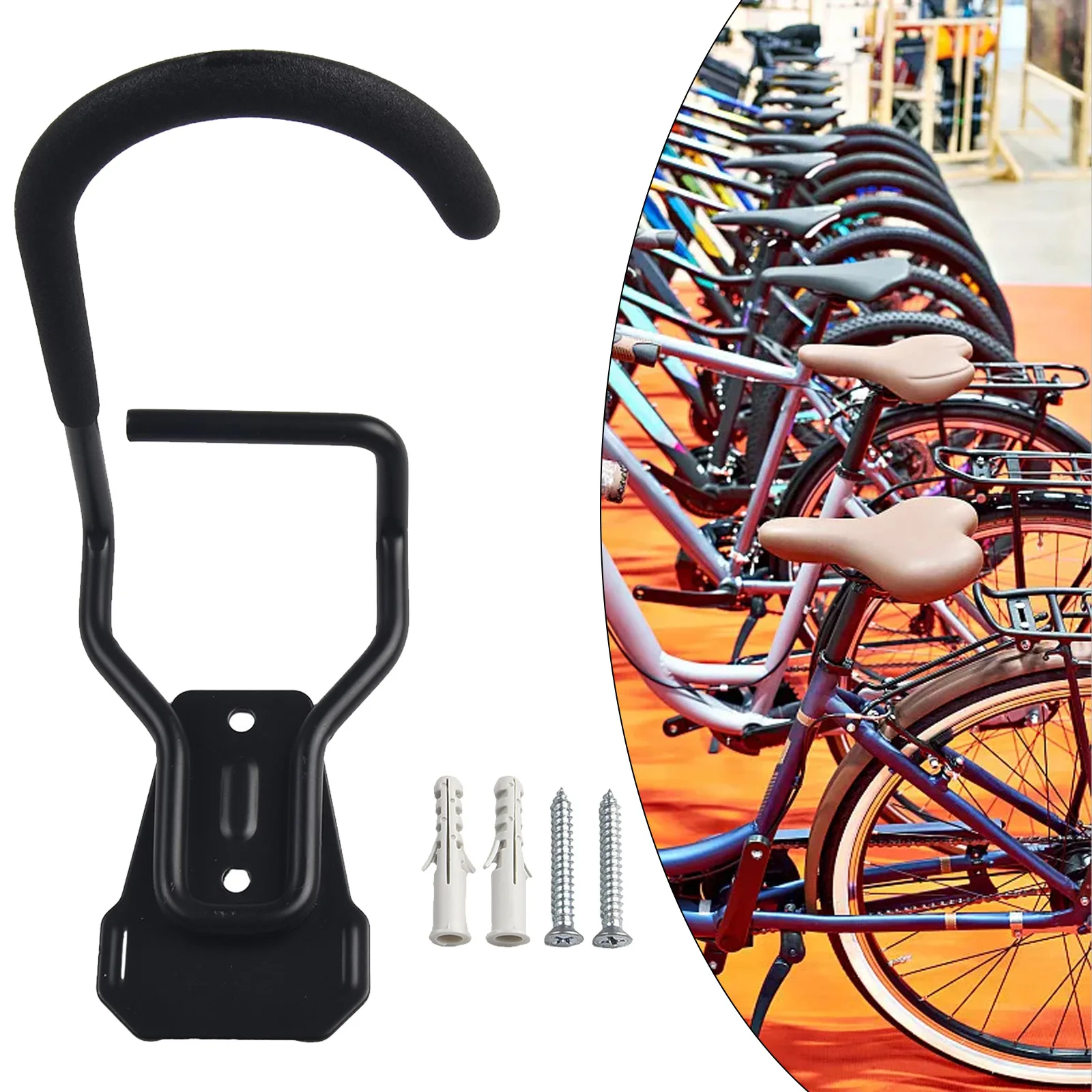

Durable Bike Stands Wall Mount Holder Hook Power Equipment Steel Storage Wall Mount Bicycle Stand Cycling Rack