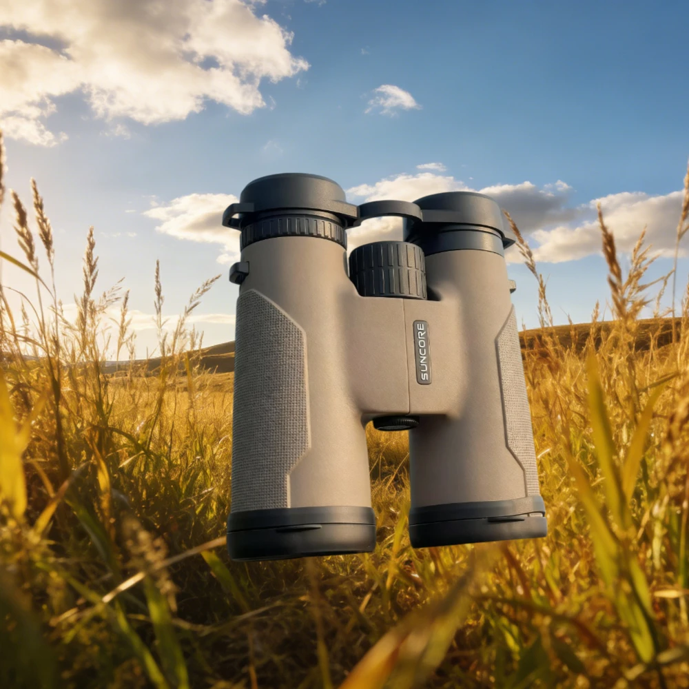 야외 활동 필수품 10×42 쌍안경, 고배율 HD, 방수 및 충격 방지, 사냥 및 별 관측용