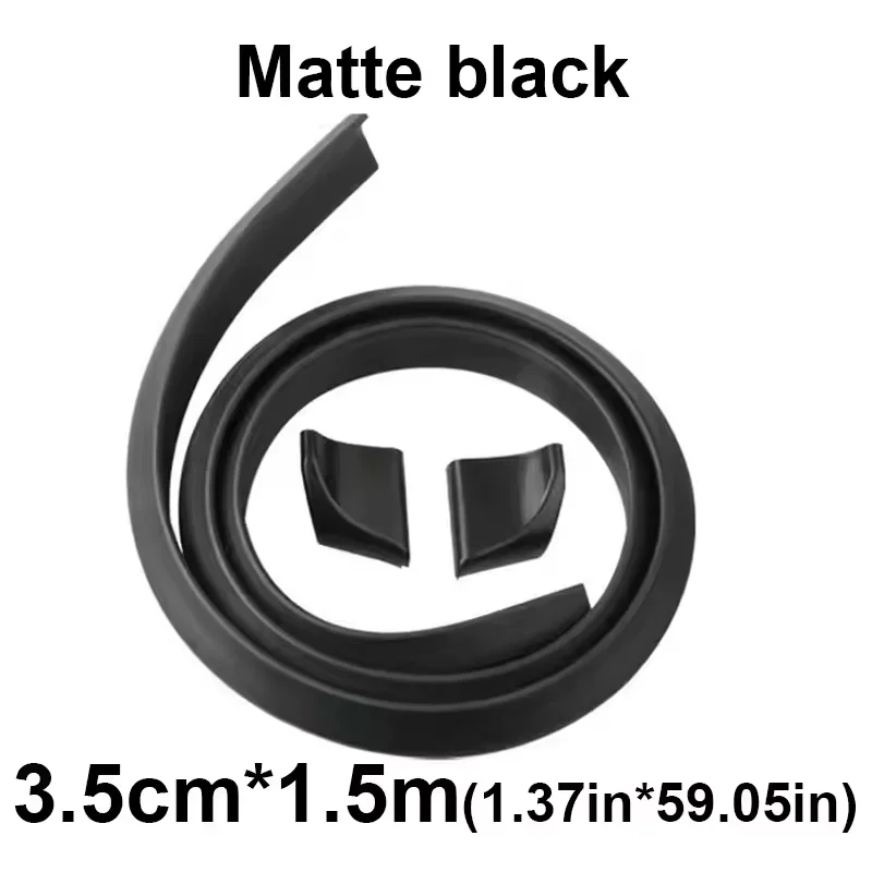 Matte black 3.5cm