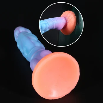 Monster Silicone Dildo Anal Dildo With Suction Cup Big Dick Realistic Artificial Penis Dildo Animal Butt Plug Sex Toys For Adult 4
