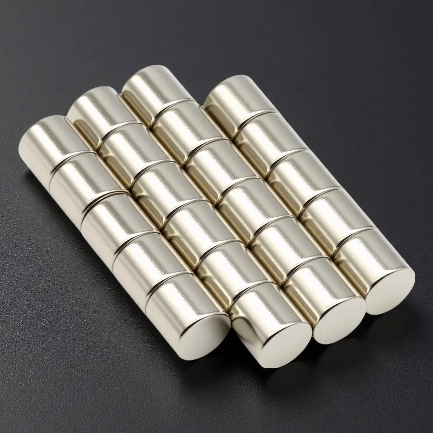 10x10mm Superstarker Magnet N35 Runder Magnetischer NdFeB Neodym-Magnet Leistungsstarke Scheibenmagnete Kühlschrankmagnete – Detail 2
