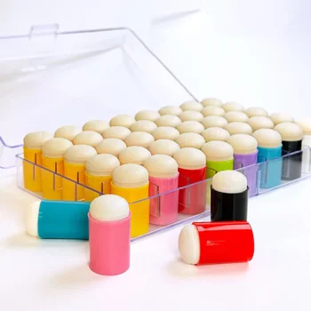 Finger Painting Sponge Daubers 1
