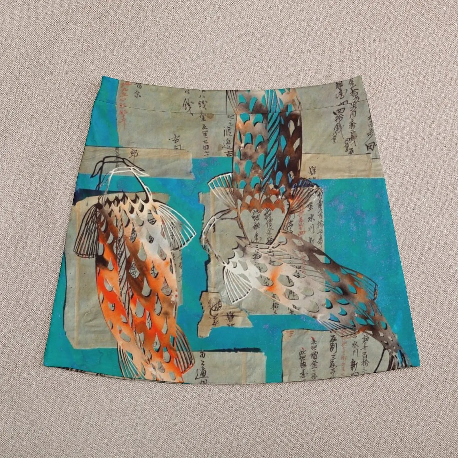 Koi Pond RB Mini Skirt skirt skirt korean style women clothing 90s aesthetic