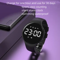 Smart Watch Rate Smartwatch Fitness Tracker Silent Vibration Alarm Clock to Get Up Step Counting Waterproof Smart Brac - Image 2