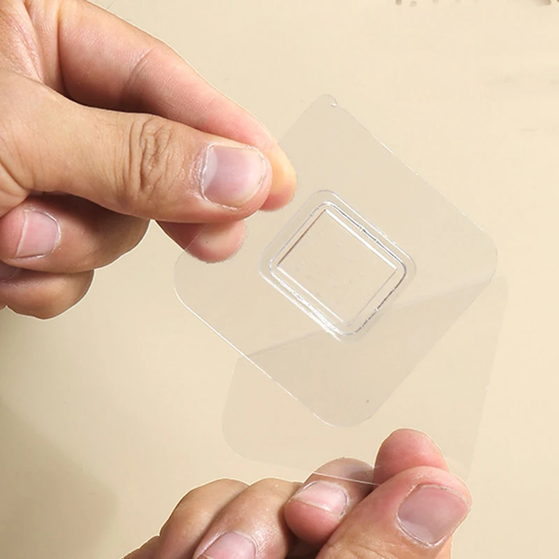 Description Picture 5 of itemMulti-Purpose Hooks Double-Sided Adhesive Wall Hooks Punch Free Strong Sticker Hooks Home Kitchen Bathroom Accessories Organizer