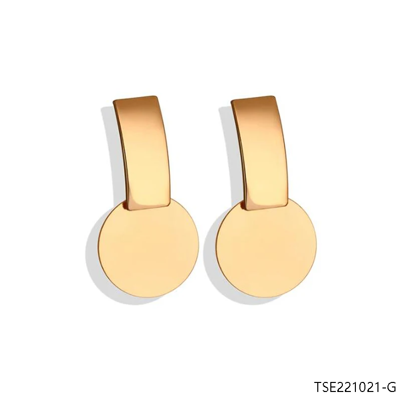 

Gold Color Vintage Hoop Earrings Set for Women Boho Metal Circle Geometric Twist Pearl Dangle Earrings Trendy Jewelry TSE221021