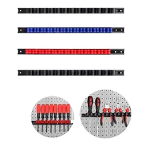 Wall Mounted Screwdriver Organizer Tool Holder for Vice Wrench Plier Storage 4PC Tool Rack Wall Mount Organization 1