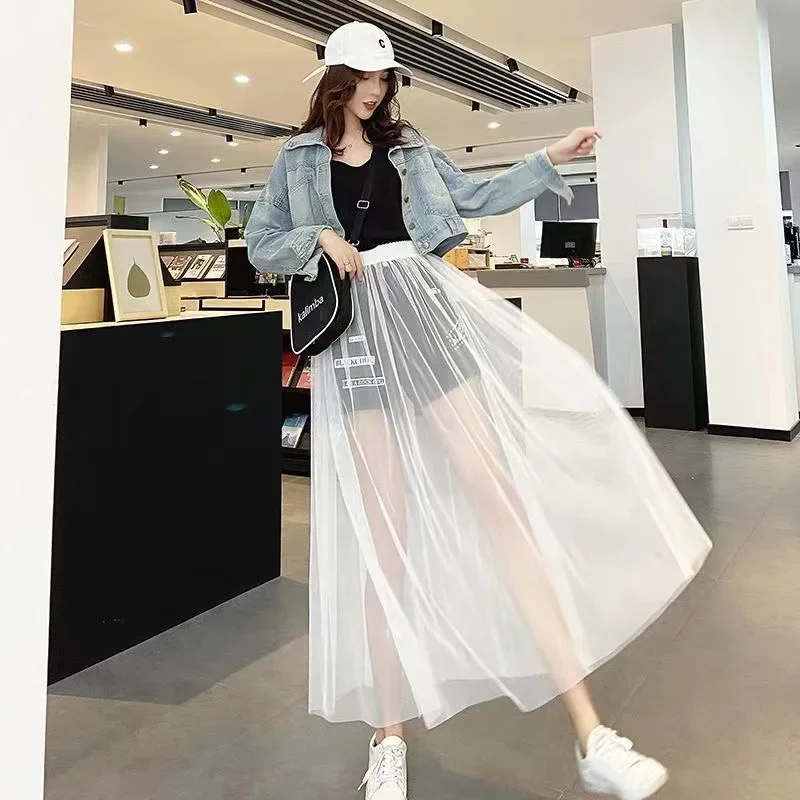 Jupe - Mini jupe patineuse plissée et moelleuse pour femme - Bleu