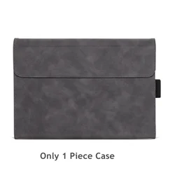 Premium Soft TPU & PU Leather Protective Sleeve Bag - Surface Pro 8 (Grey Case Only)