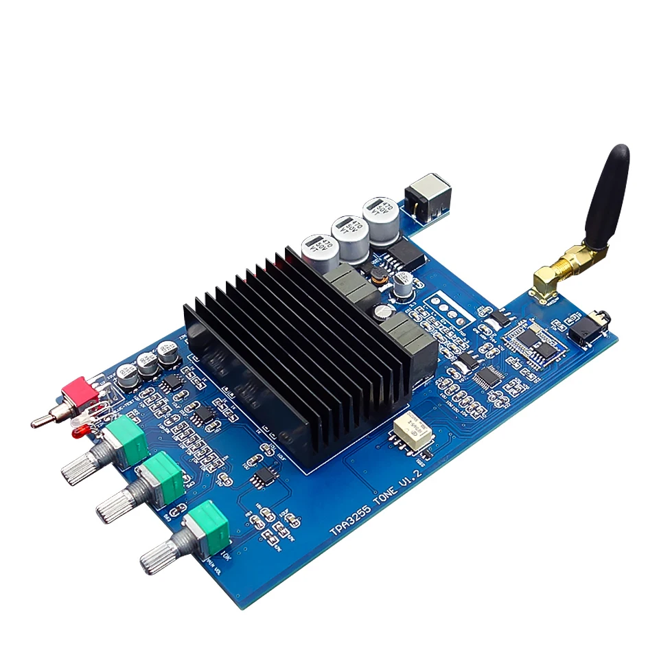 

TPA3255 Digital Audio Amplifier 300W*2 Class D Stereo AMP QCC5125 Bluetooth 5.0 PCM5102A DAC Headphone LDAC T0537