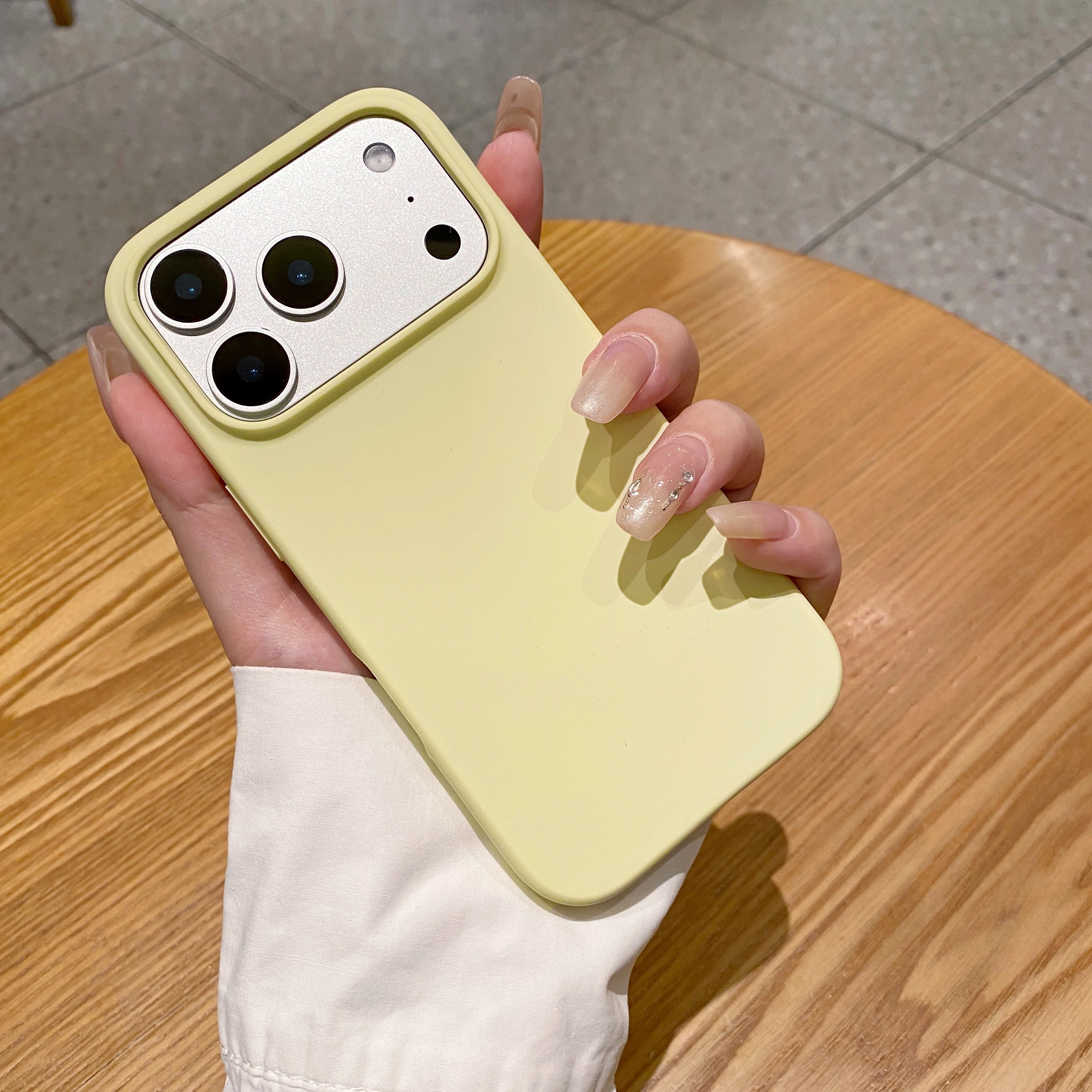Luxury Ultra Thin Matte Silicone Shockproof Phone Case - Solid Color Soft Protector Cover