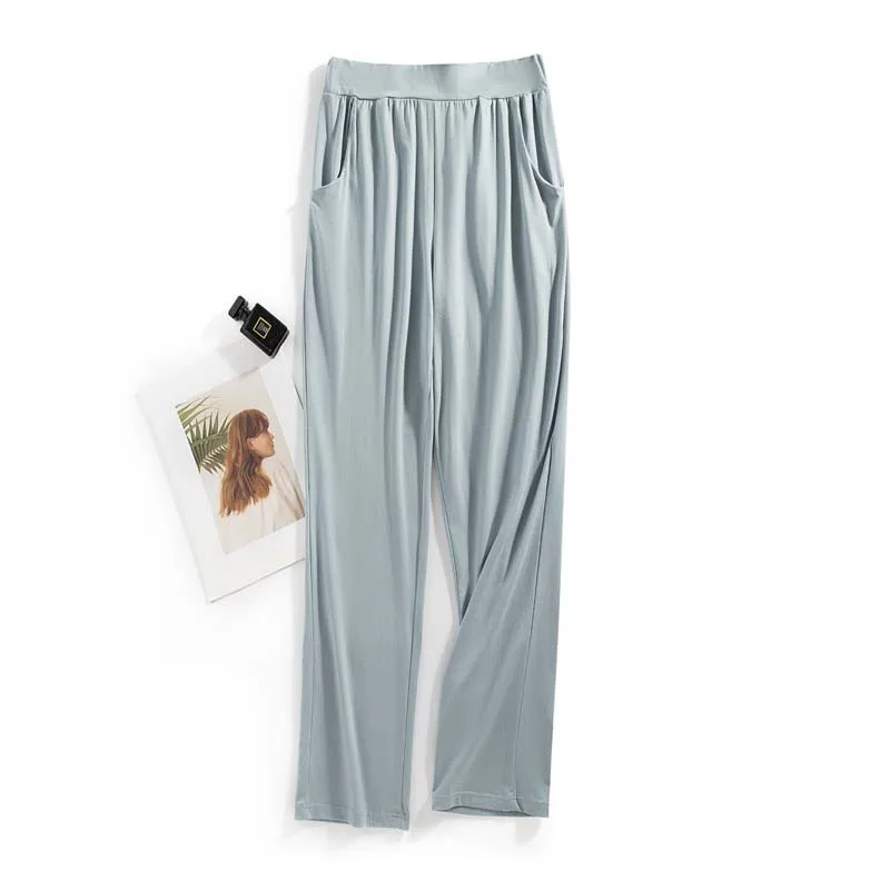 Cotton Pants Pajamas Comfortable New Plus Size Homewear Pant Autumn Winter Home Trousers Night Wear Woman Pantalon M-3XL_ecoleips.com