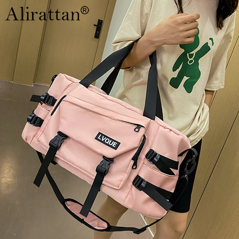 

2023 Travel Bag Women Handbags Luggage Foldable Gadgets Organizer Large Capacity Holiday Traveler Accessories Storage Tote Men