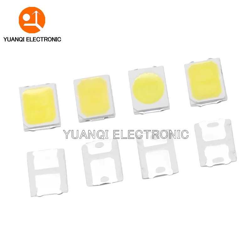 100pcs 2835 SMD LED 1W 0.5W 0.2W White 6000-6500K 3V 6V 9V 18V 36V 150MA 100MA 80MA 60MA 30MA High Brightness smd led