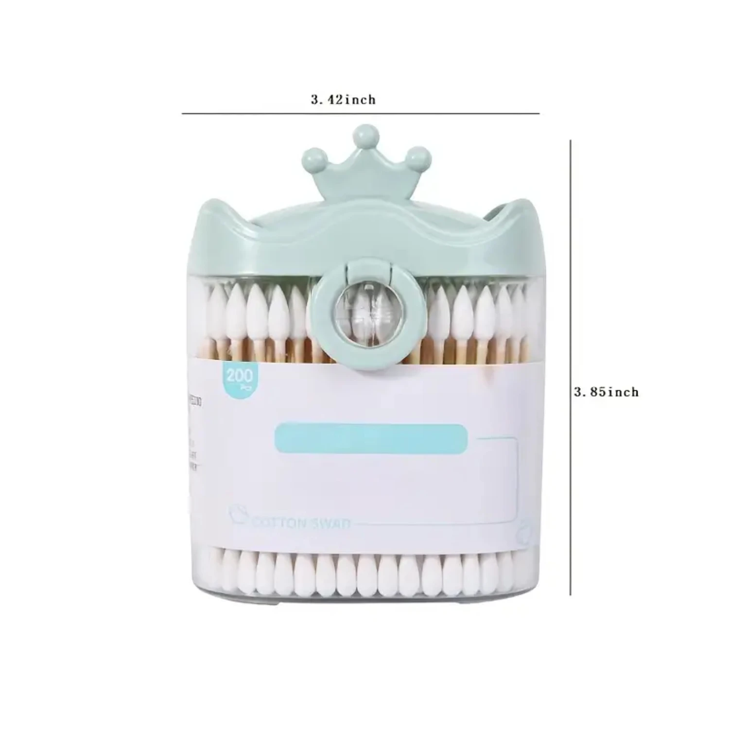 Versatile Premium High-Quality Dual-Ended Wooden Ear Cotton Swab-Essential Tool for Precise Makeup Application, Daily Cleaning
