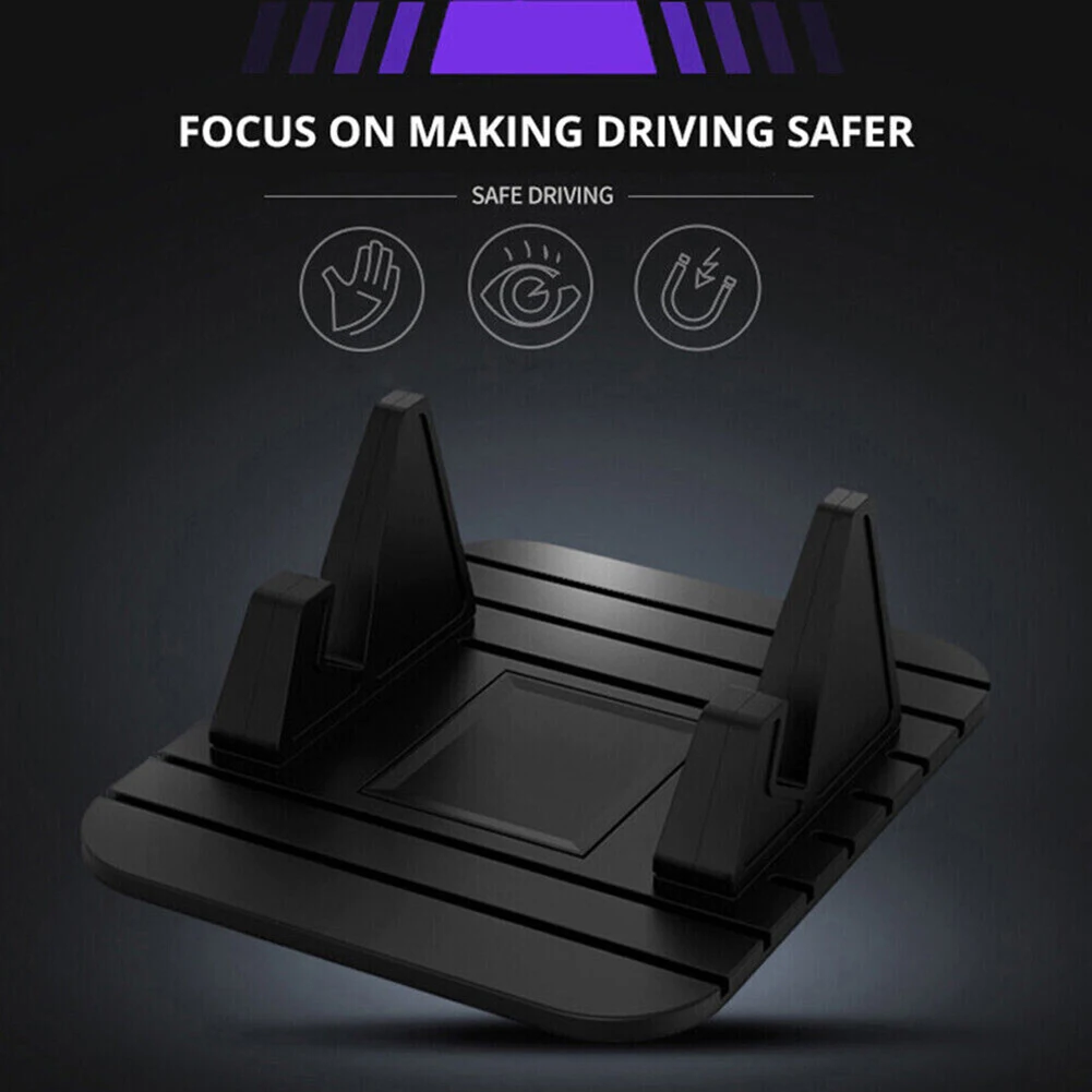 

Car Anti-Slip Mat Auto Phone Holder Non Slip Sticky Anti Slide Dash Phone Mount Silicone Dashboard Car Pad Mat For Mobile Phone